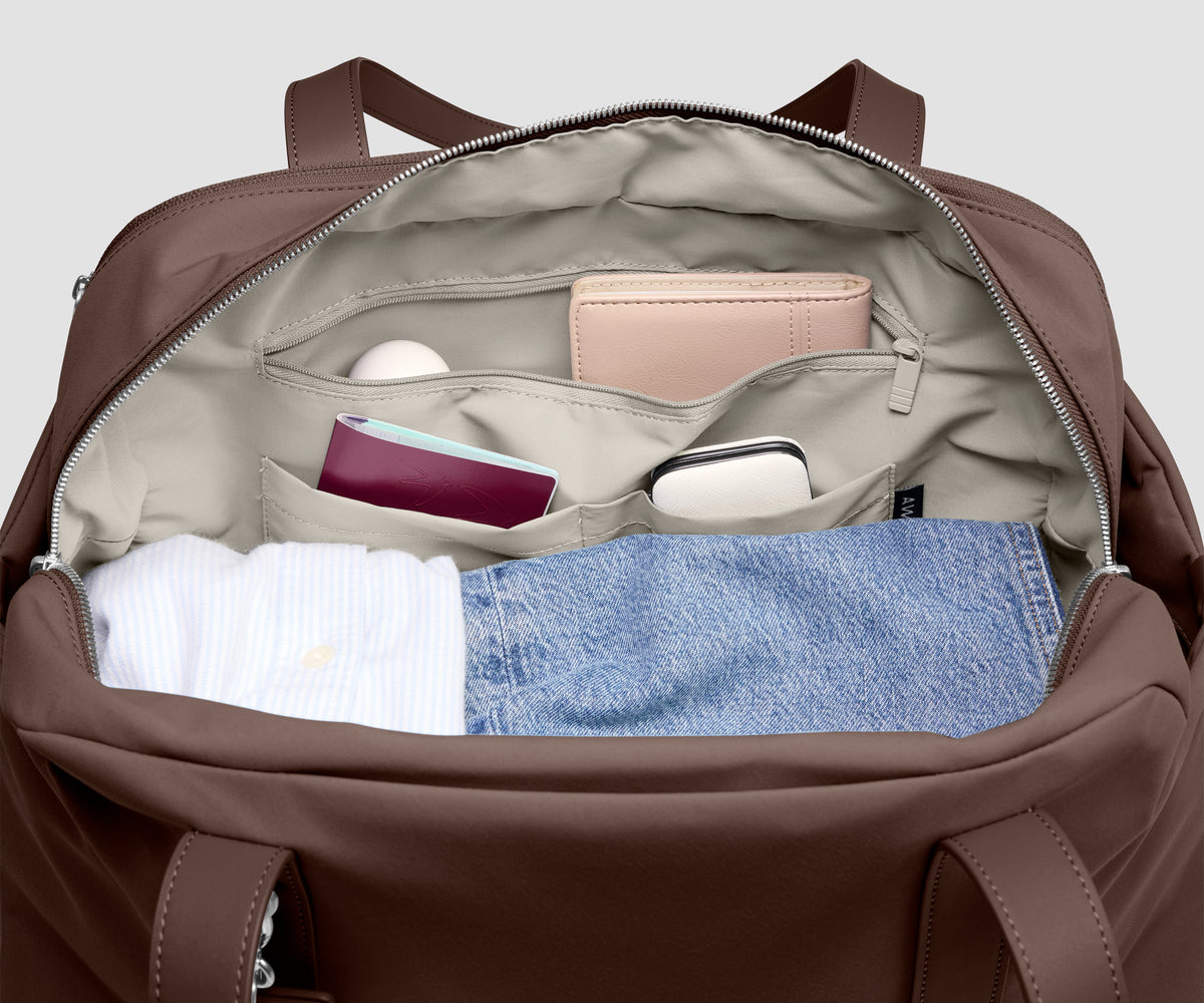 Signature Companion Bag in Chocolate Brown