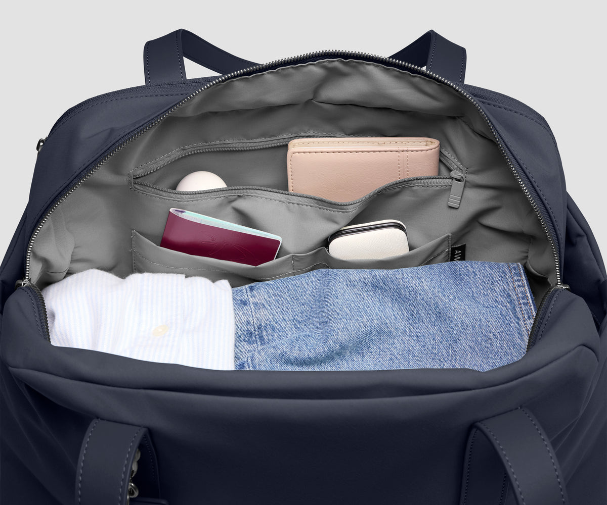 Signature Companion Bag in Navy Blue