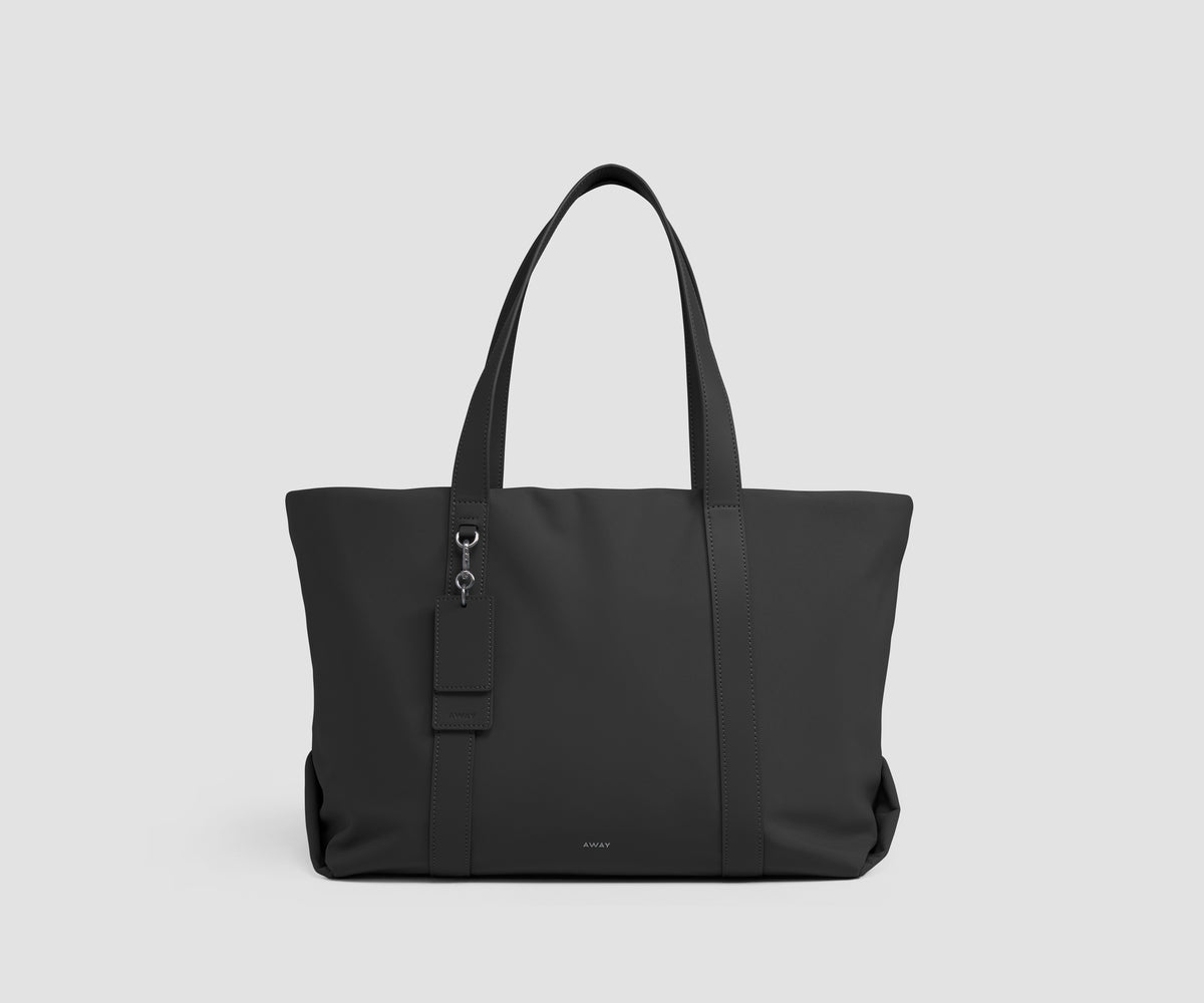 Signature Tote in Jet Black