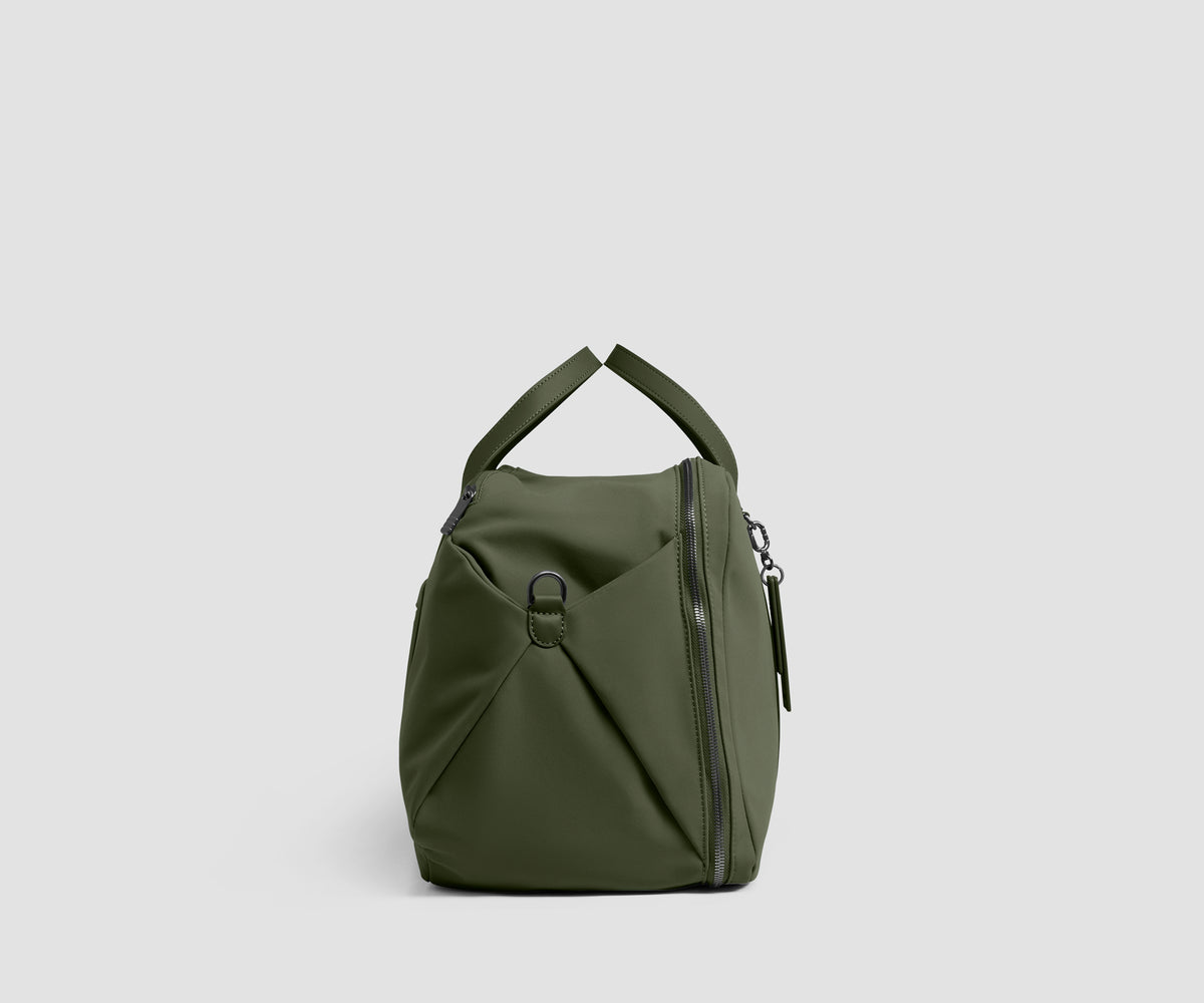 Signature Weekender in Olive Green