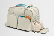 Gym Bag in Salt White