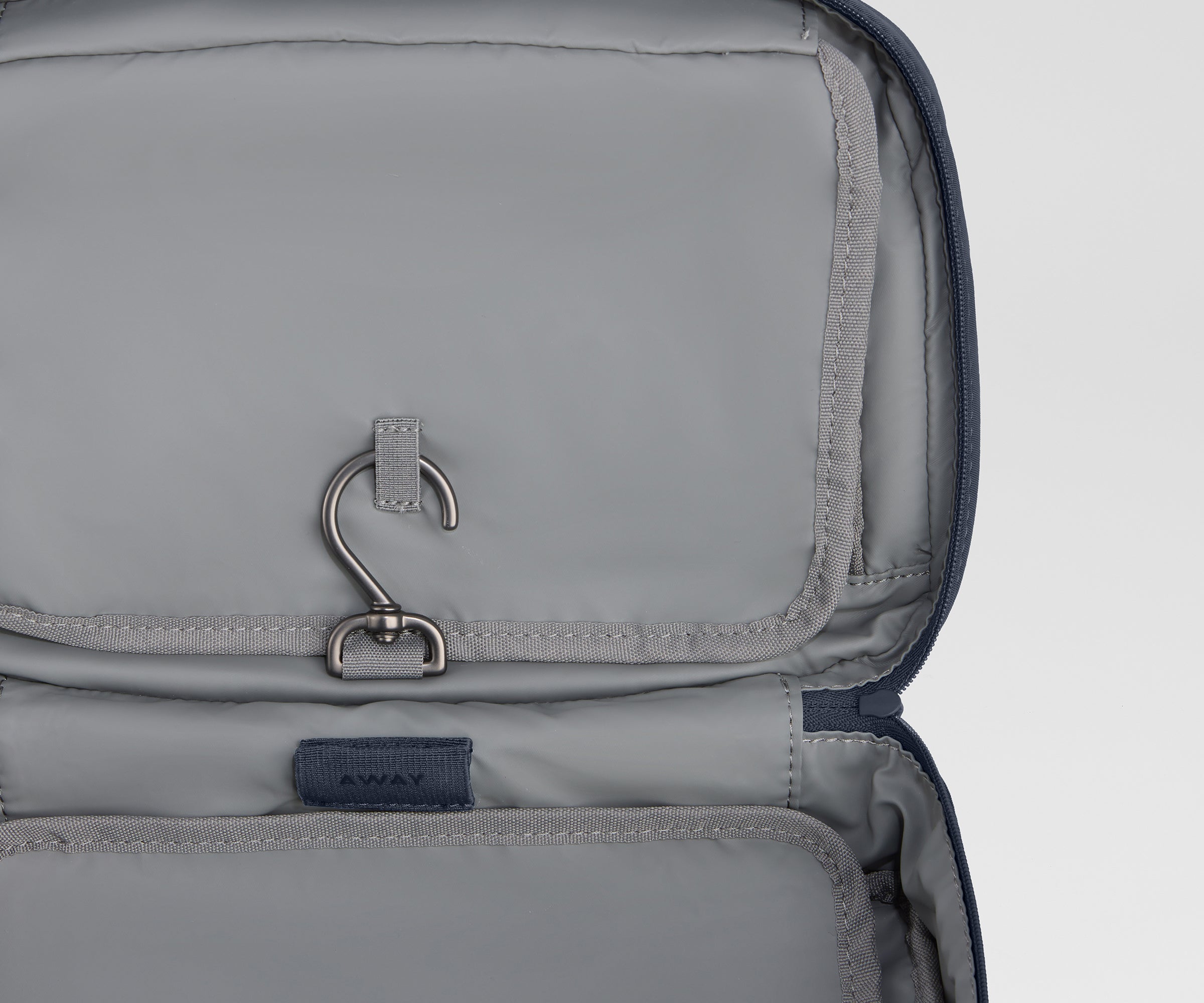 Hanging Toiletry Bag in Navy Blue