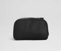 Large Toiletry Bag in Jet Black
