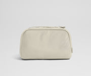 Large Toiletry Bag in Salt White