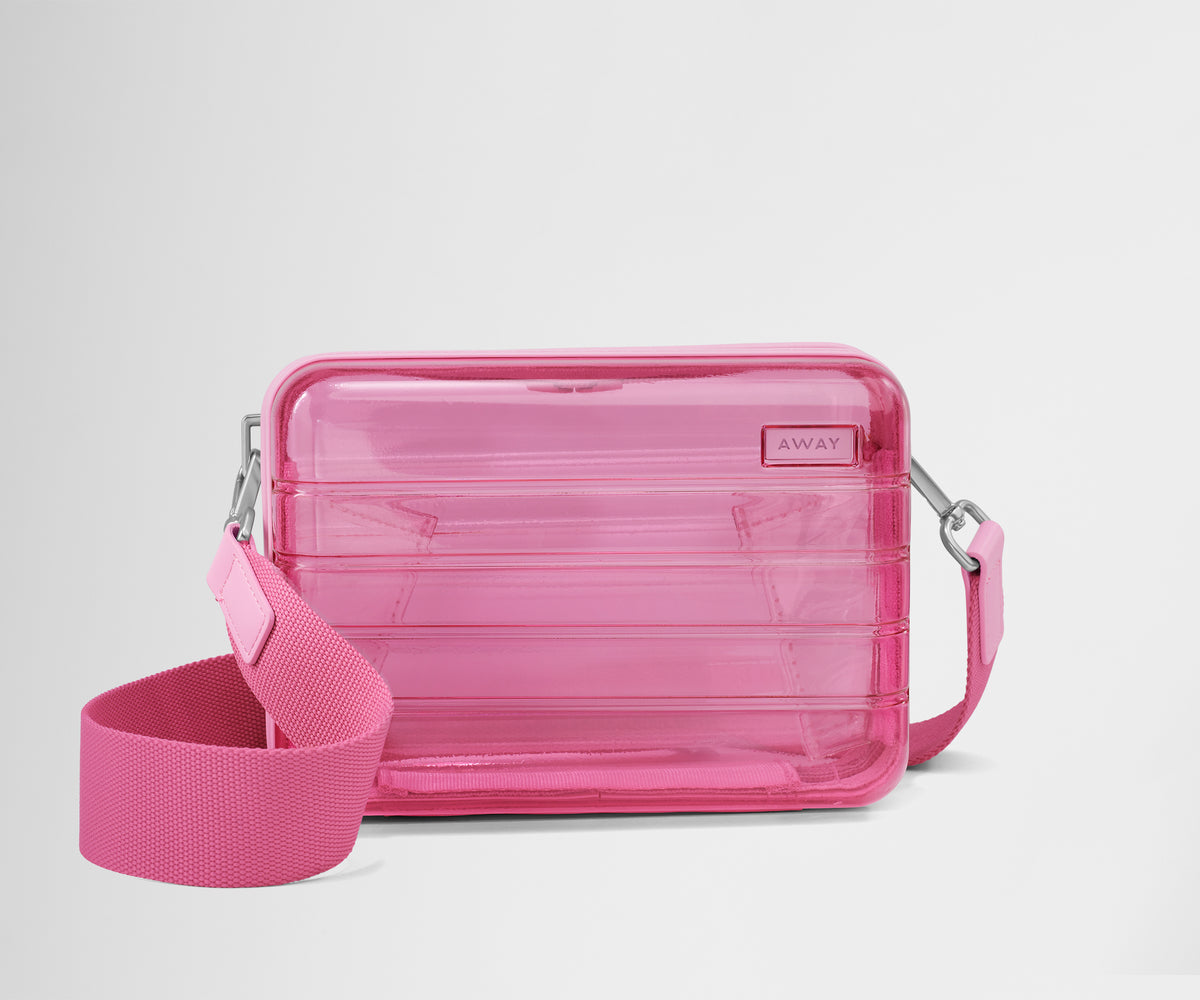 Front view of The Mini Crossbody with removable shoulder strap