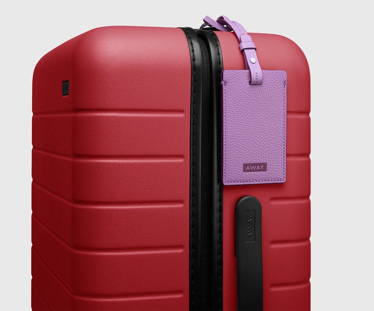 Travel ID Duo in Cherry Red/Electric Iris