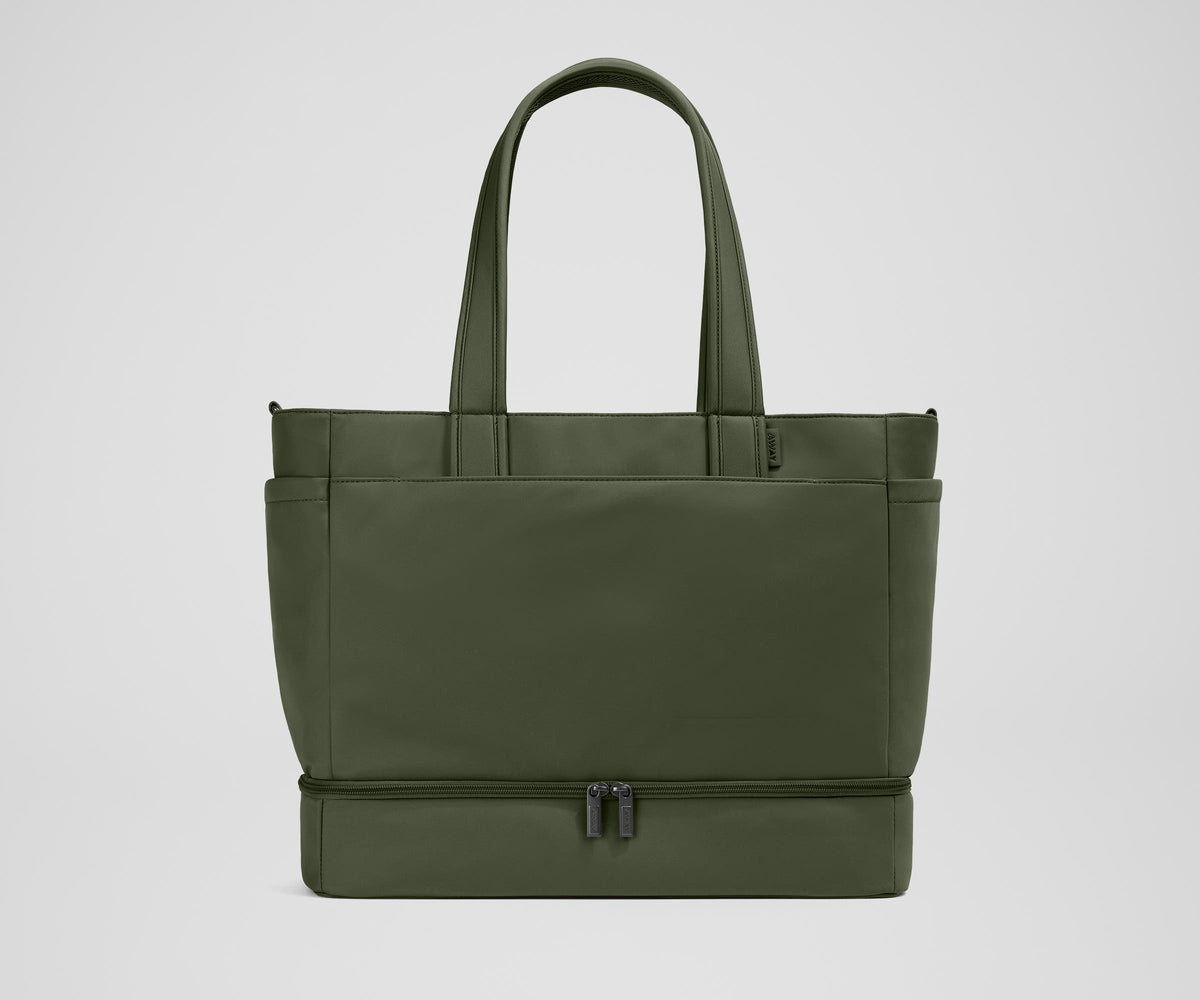 Front view of the Double Diaper Tote