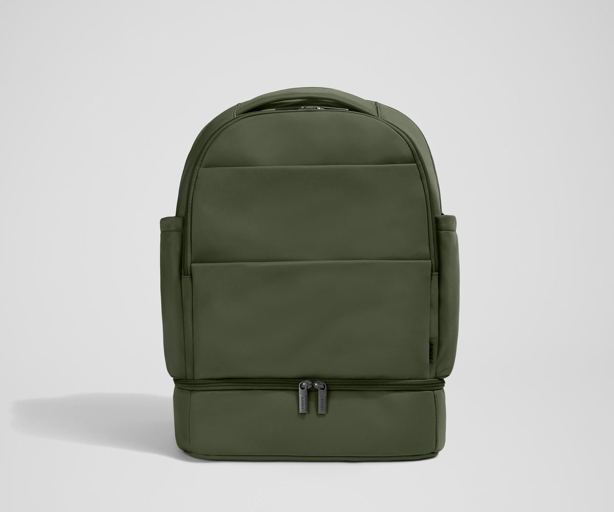 Front view of the Double Diaper Backpack