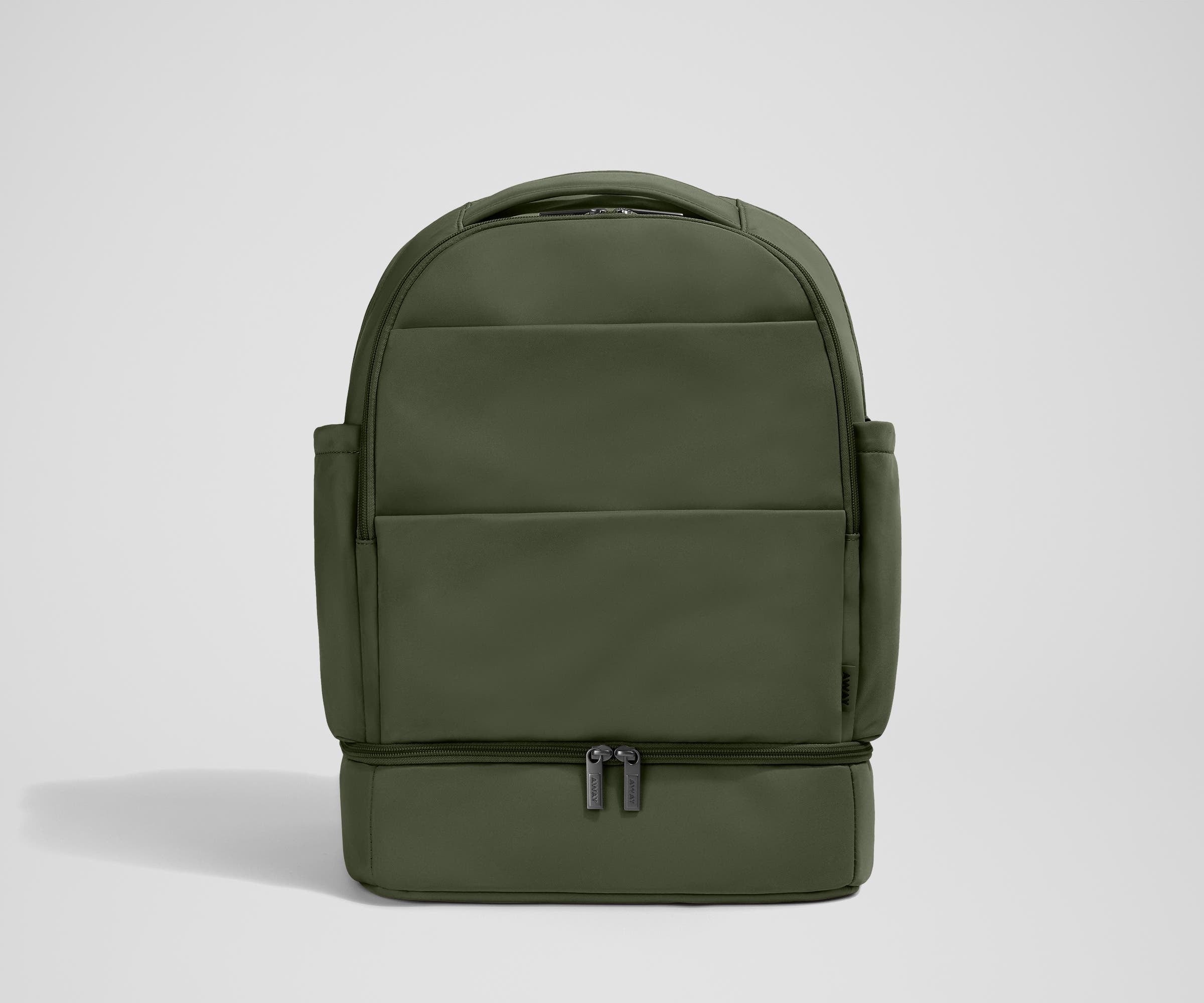 Front view of the Double Diaper Backpack