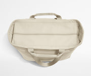 Top-down view of the Large Featherlight Tote showing zipper opening