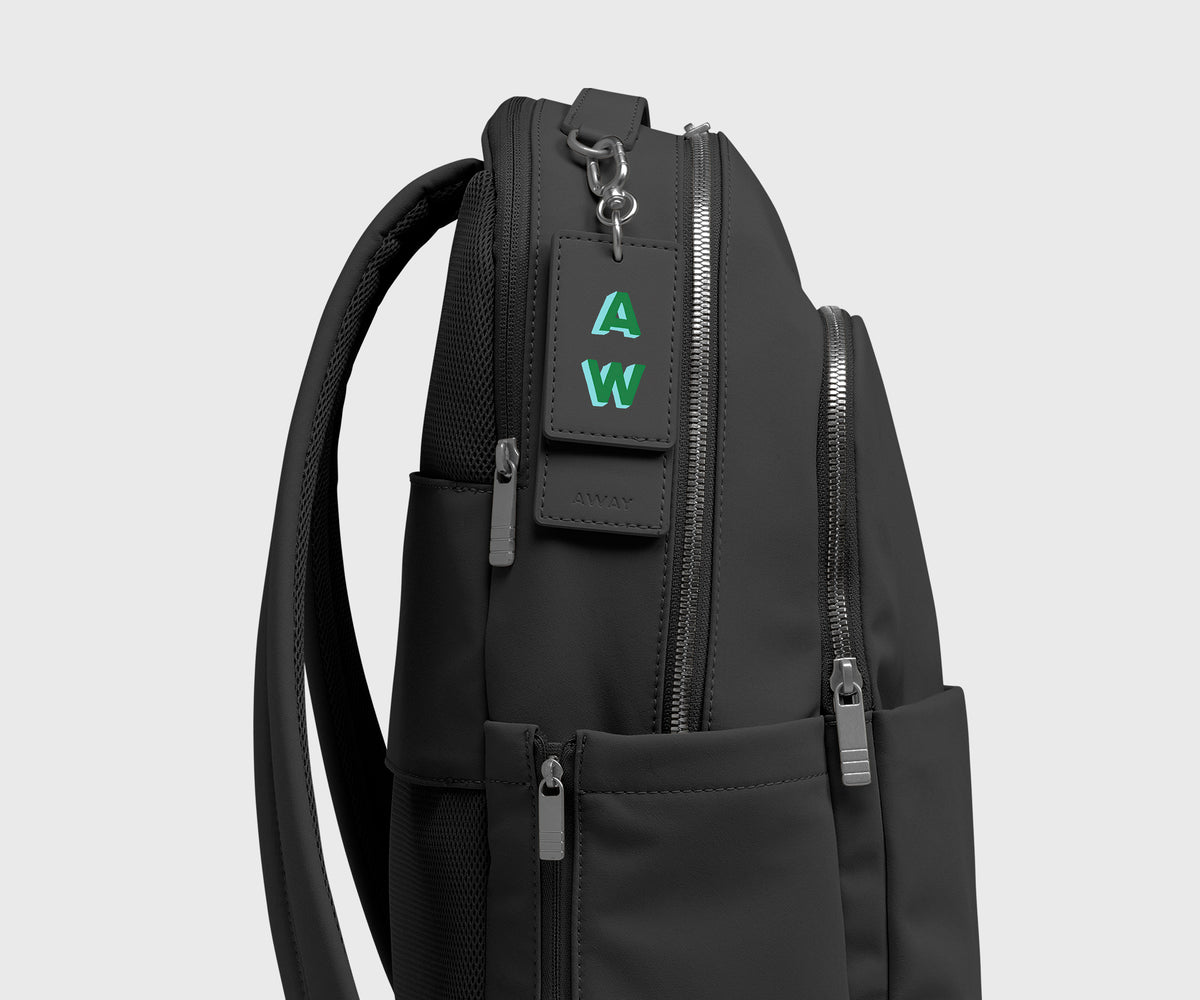 Slim Commuter Backpack in Jet Black