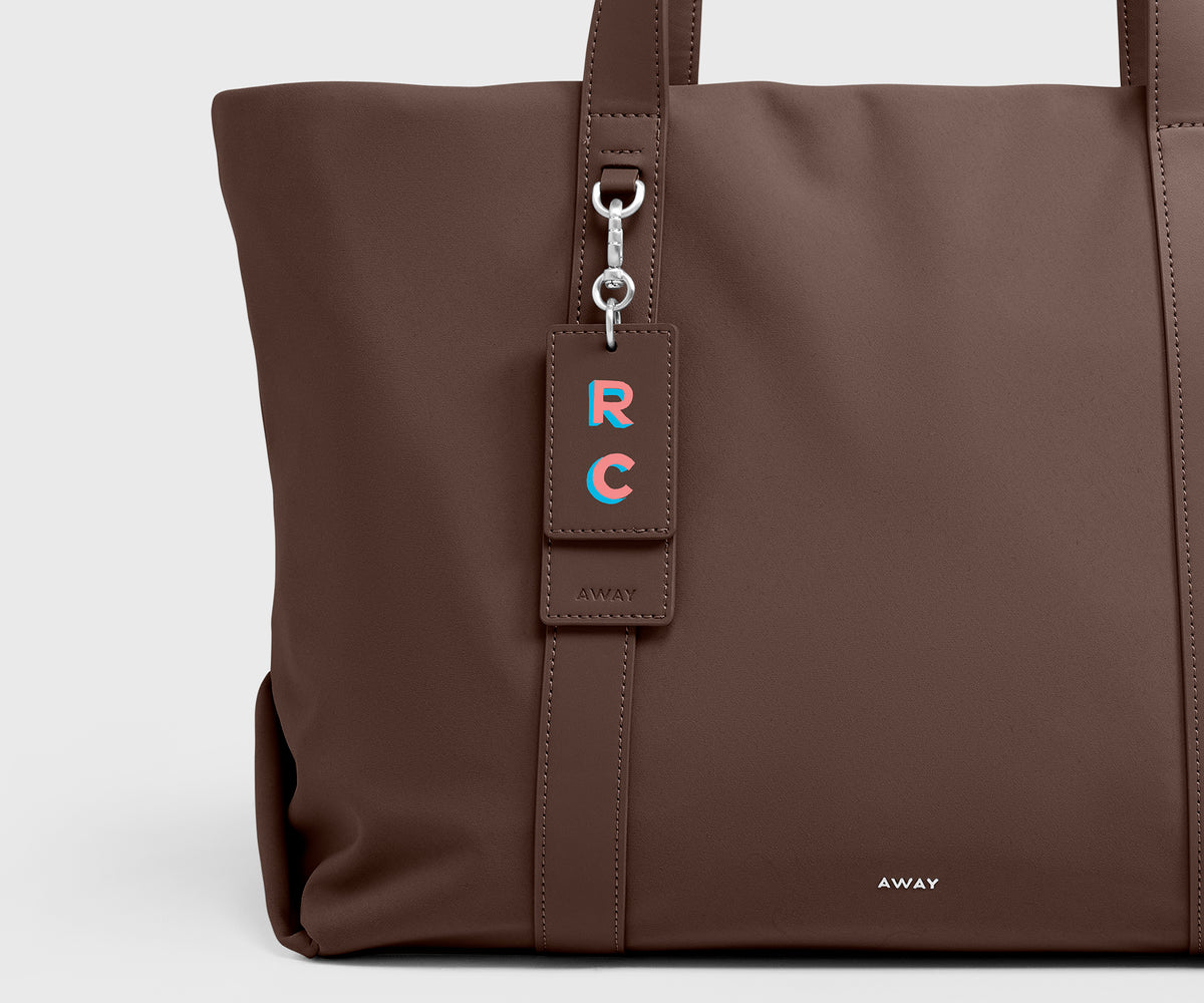 Signature Tote in Chocolate Brown